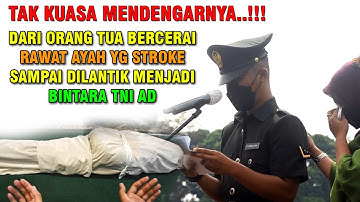 JUTAAN ORANG MENANGIS...!!! AYAH MENINGGAL, SAAT DILANTIK BINTARA TNI AD