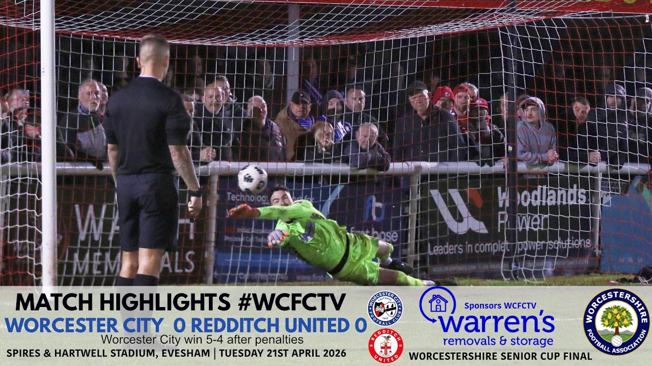 Worcester City v Redditch United | Worcestershire Senior Cup Final Worcester City v Redditch United | Worcestershire Senior Cup Final