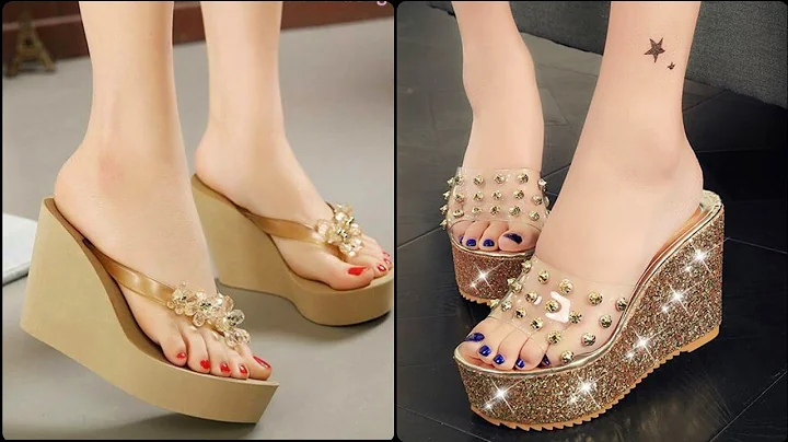 New Wedge Heels Collection For 2022||Latest Wedge Heels Footwear Collection