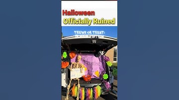 Trunk or Treat Has Ruined Halloween 😭