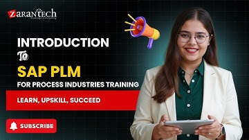 Introduction to SAP PLM for Process Industries Training | ZaranTech