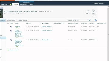 39- SharePoint 2010 - InfoPath Forms in Forms Library 7