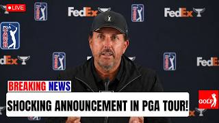 SHOCKING! Phil Mickelson Drops Big Statement on PGA Tour — Golf World Reacts!