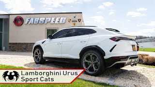 Lamborghini Urus Sport Catalytic Converters Demonstration Lamborghini Urus Catalytic Converter