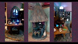 Finishing a Witchy Book Nook For Ginger