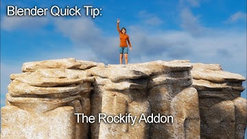 Blender Quick Tip: The Rockify Addon