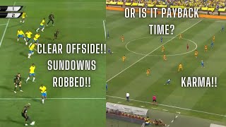 Mamelodi Sundowns V Kaizer Chiefs 12 Nedbank Cup Semi Final  Chiefs Winning Goal Is Offside