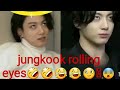 Jungkook rolling eyesbts jungkookjk jungkook jk bts jungkookrollingeyes