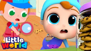 Baby John Took the Cookies | Who took the Cookies Song | Little World - Kids Songs \& Nursery Rhymes