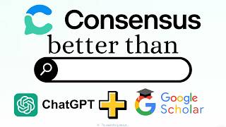Why #Consensus is Better Than #ChatGPT and Google Scholar for #Academic Research?