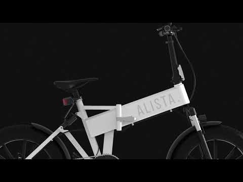 ALISTA HYBRID フルアシスト自転車 ファットバイク型・電動自転車＆原付ハイブリットE-Bike ALISTA