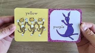 Elmer's Little Library - COLOURS! Elmer the Elephant Board Book Read Aloud