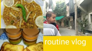 mashal & my routine/mashal go outside & enjoyed it/make lentil (daal) in 10 minutezaikychatkhary