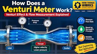 How Does A Venturi Meter Work? Venturi Effect Flow Measurement Explained