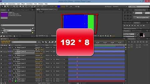 Adobe After Effects Tutorial : How to Sequence Layers