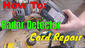 How To Repair Escort or Uniden Radar Detector Cords RJ11 Do it Yourself