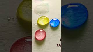 three drops colour mixing ❤️😍#shortsfeed