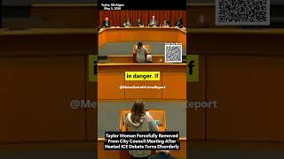 Taylor Woman Removed From City Council Meeting After Heated ICE Debate Turns Disorderly