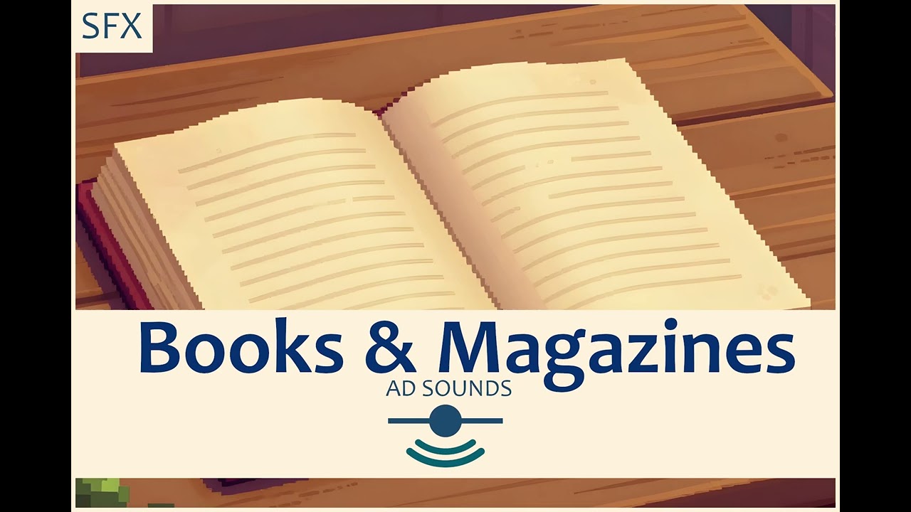 Books & Magazines Pages - Sound Effects, video preview 2