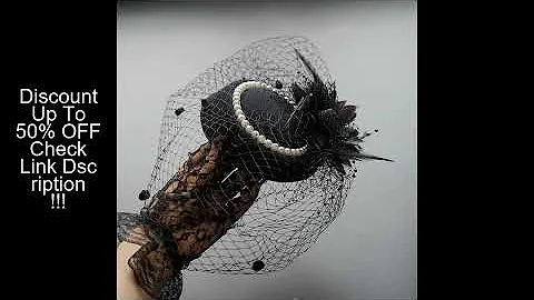 Bride Top Hat Feather Fascinator Hat for Women Weddings Fascinators For Women Elegant Feather Veil H