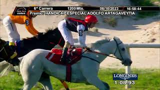 Vidéo de la course PMU PRIX HANDICAP ESPECIAL ADOLFO ARTAGAVEYTIA