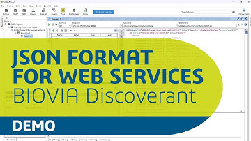 JSON Format for Web Services | BIOVIA Discoverant