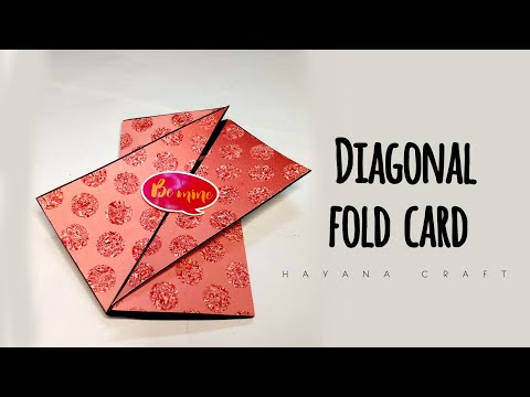 | Diagonal fold