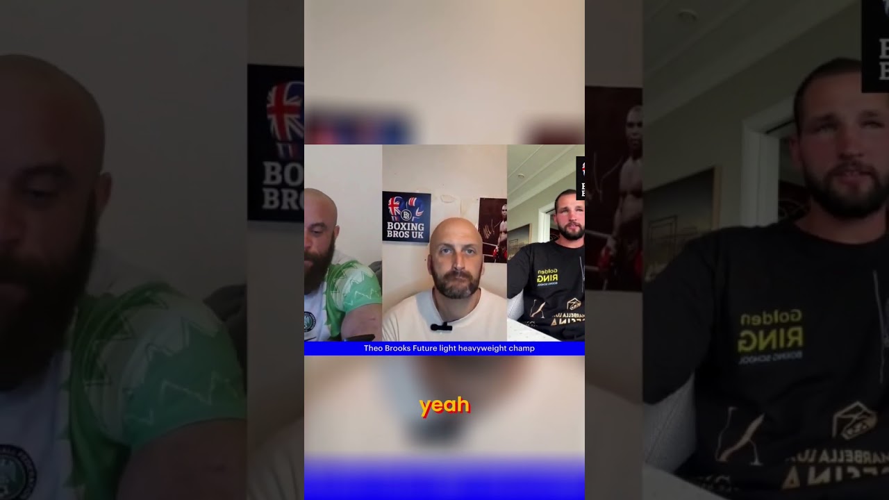 *THEO BROOKS* Start at MTK Marbella: Fury and Joshua at gym!