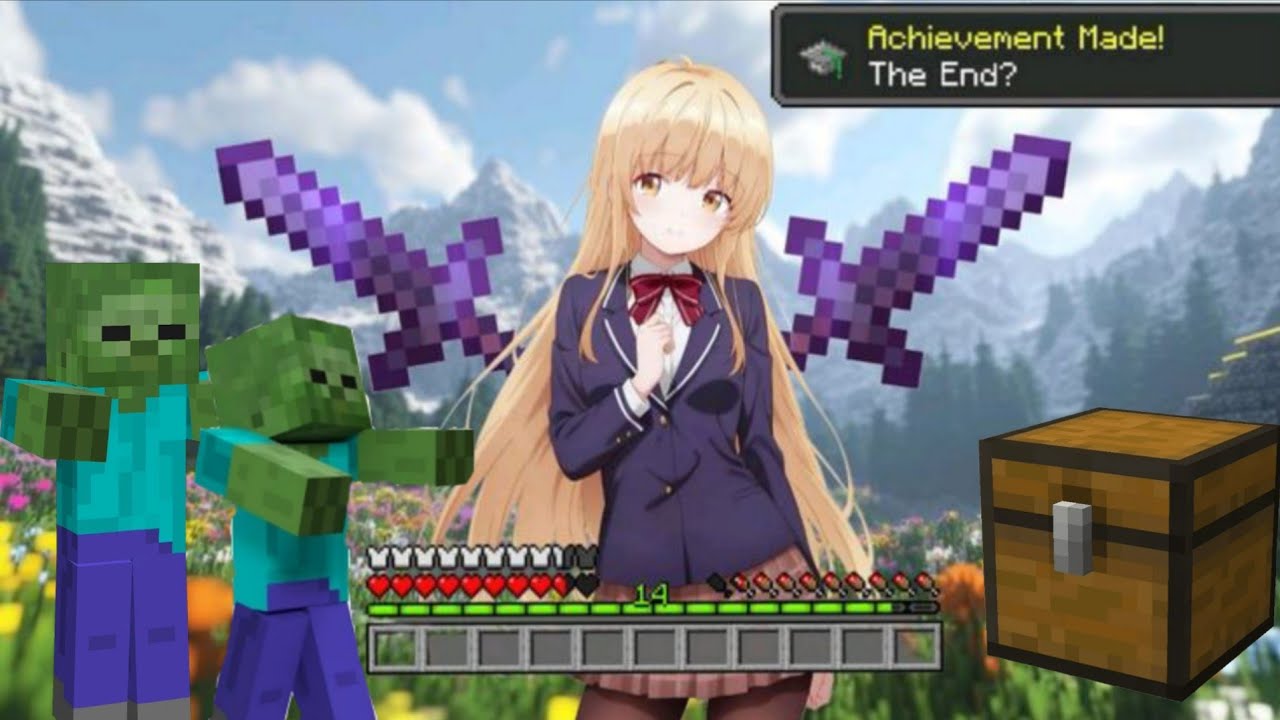 ПЯТЬ НОЧЕЙ С ЗАГАДОЧНЫМ СУНДУКОМ! ВЫЖИВАНИЕ С РАНДОМ РЕСУРСАМИ МАЙНКРАФТ! Мелоди Minecraft 