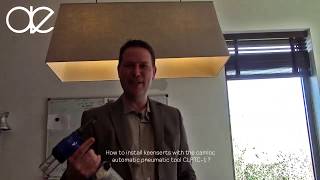 installation keensert camloc pneumatic tool CLPTC-1, keenserts and camloc are Howmet brands
