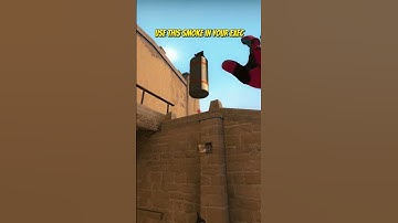 USE THIS SMOKE IN YOUR EXEC ON MIRAGE #shorts #csgo