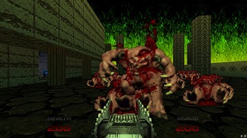 Doom 64 - (Map 23) Unholy Temple - 100% Kills / Items / Secrets