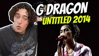 South African Reacts To G-DRAGON - '무제(無題) (Untitled, 2014)' M\/V + LIVE !!! 😢