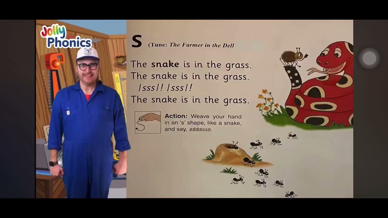 Jolly phonic - Song - Letter S - YouTube