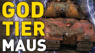 GOD TIER MAUS in World of Tanks!!!