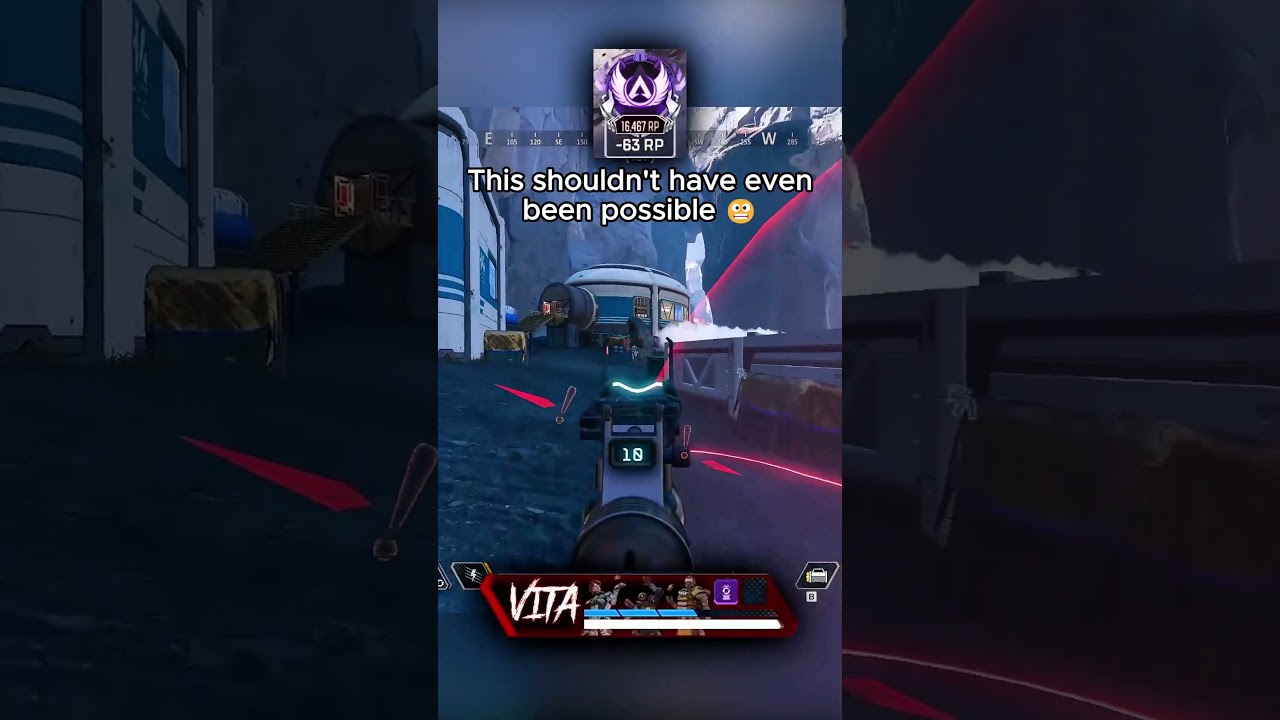 THIS SHOULDN'T HAVE BEEN POSSIBLE 😁 #apex #apexlegends #apexlegendsclips #apexclips