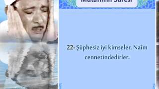 Abdussamed Mutaffifin Suresi 18-26
