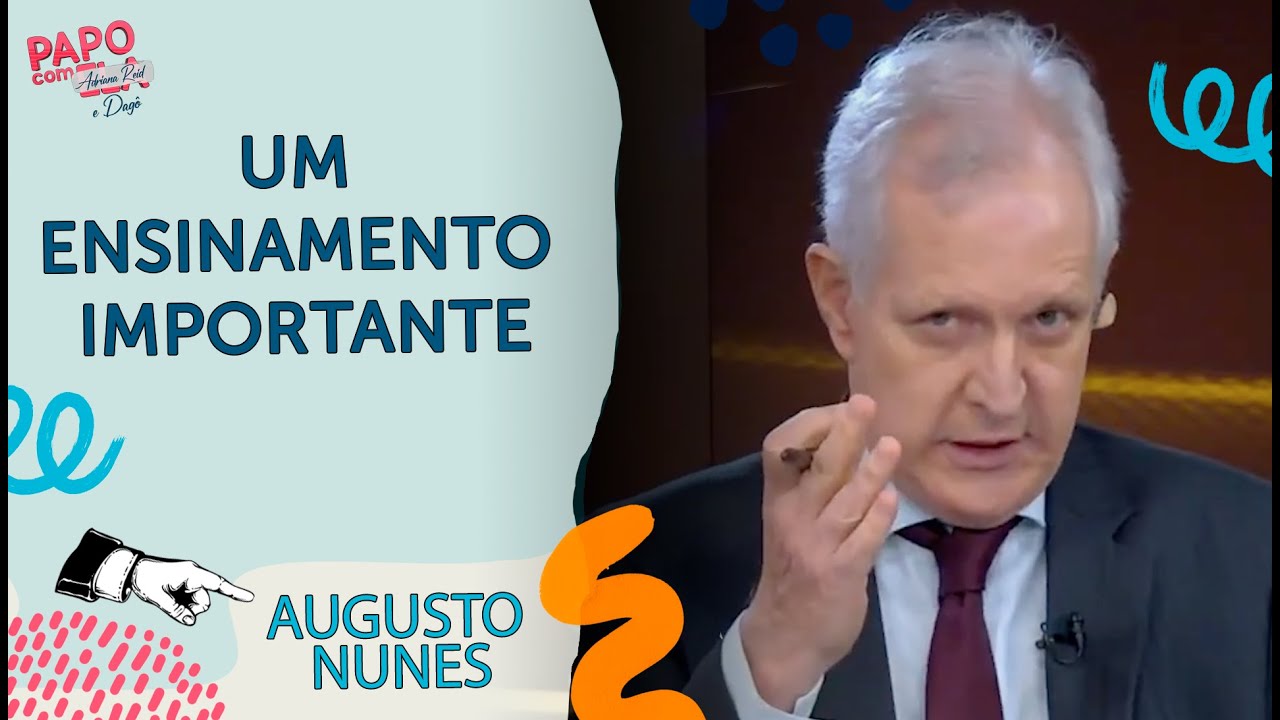 Augusto Nunes: ‘O poder é temporário, aprendi a ganhar e perder eleição’ | #pce