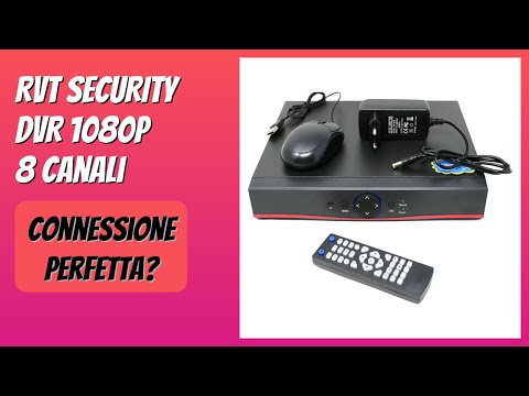 RECENSIONE (2026) : RVT SECURITY DVR 1080P 8 Canali. DETTAGLI