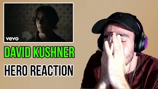 DAVID KUSHNER - HERO [OFFICIAL MUSIC VIDEO] | THIS WAS EMOTIONAL!! (REACTION) Resimi