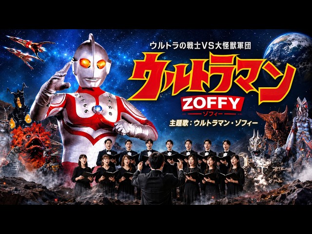 ウルトラマン・ゾフィー｜ウルトラの戦士VS大怪獣軍団｜壮大な合唱と