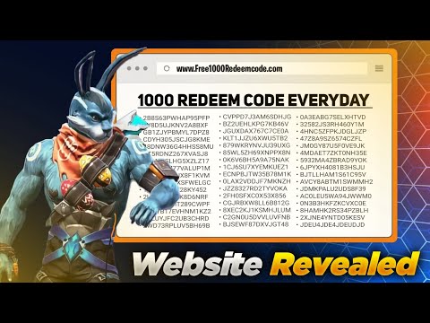 Free Redeem Code Website Revealed 🔥🤘