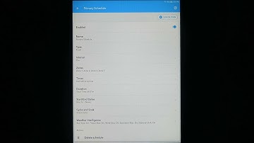 Rachio App: Add or Remove an Irrigation Day
