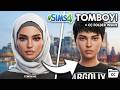 Sims 4 Character Transformations | Feminine vs Tomboy Aesthetic