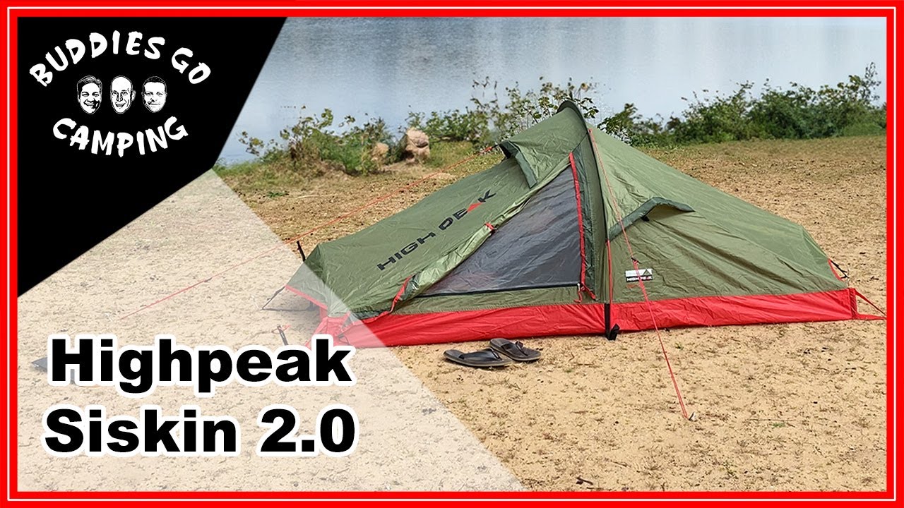 Highpeak | Siskin 2.0 LW | Trekking Zelt | 2 Personen Bikepacking |  Decathlon | Review - YouTube