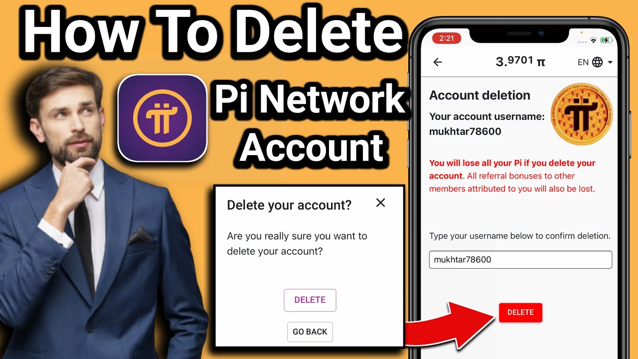 How To Delete Pi Network Account | How To Delete My Pi Network Fake Account | Pi Account Deletion