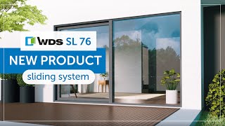 WDS SL 76 Sliding system for windows and doors | New product 2023