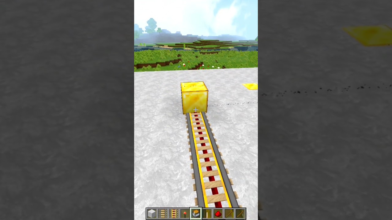 Minecraft Fastest Rail 🤫 