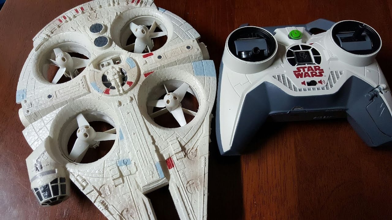 air hogs millennium falcon quad