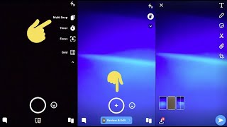 HOW TO ❓❓send Multi Snaps in Snapchat all at once BOOST YOUR SNAP CHAT SCORE QUICK!! screenshot 5